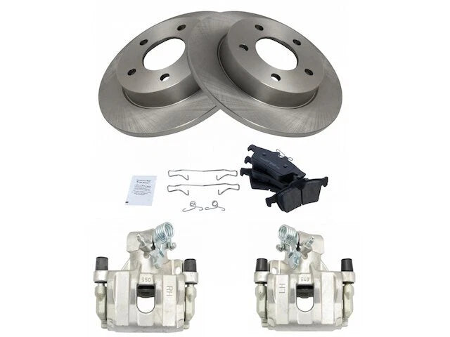 Rear Brake Pad Rotor Caliper Set for Mazda 3 (2009–2013) TH839GK