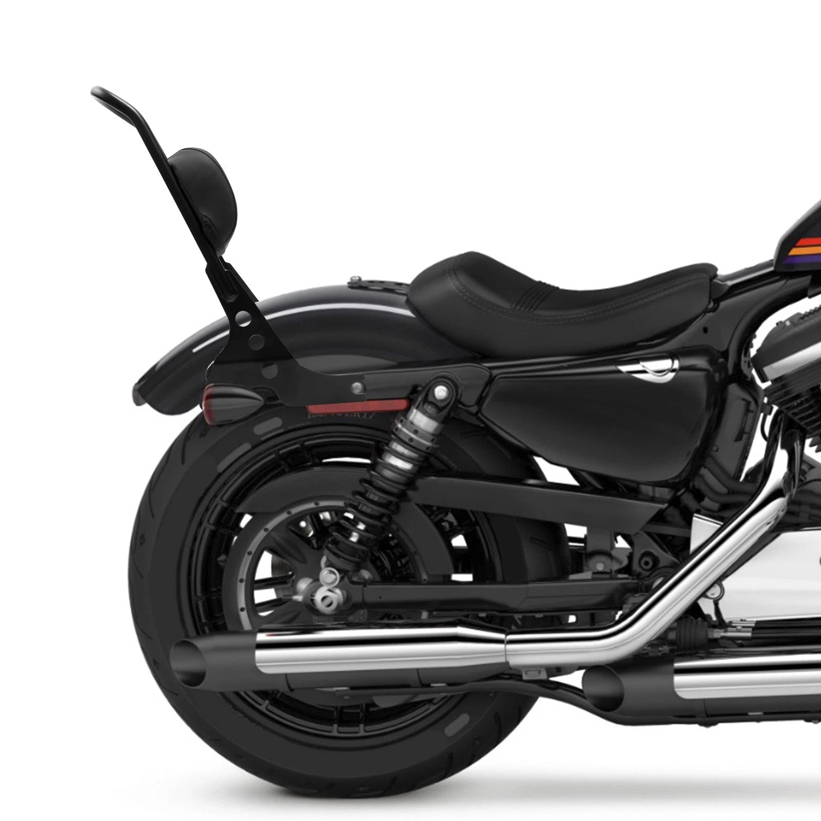 Sissy Bar Detachables w/ Pad for Harley Sportster XL 883 1200 (2018–2022)