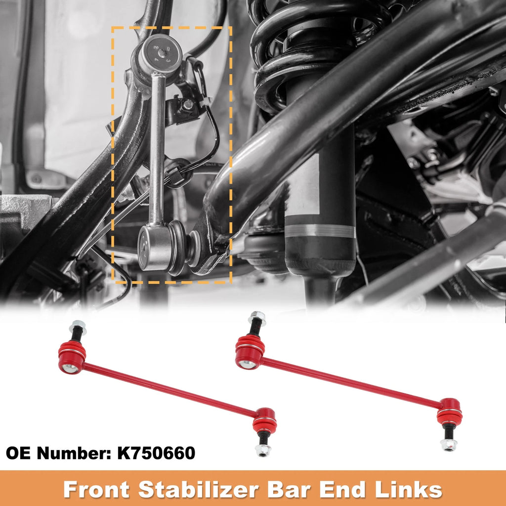 2pc Front Sway Bar Links for Chevrolet Impala Malibu Cadillac XTS (2014–2020)