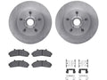 Front Brake Pad and Rotor Kit for Mazda B2300 RWD (1995–1997) JN415DB