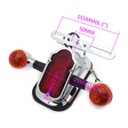 Chrome Tombstone Brake Tail Light Signal for Harley Big Twin