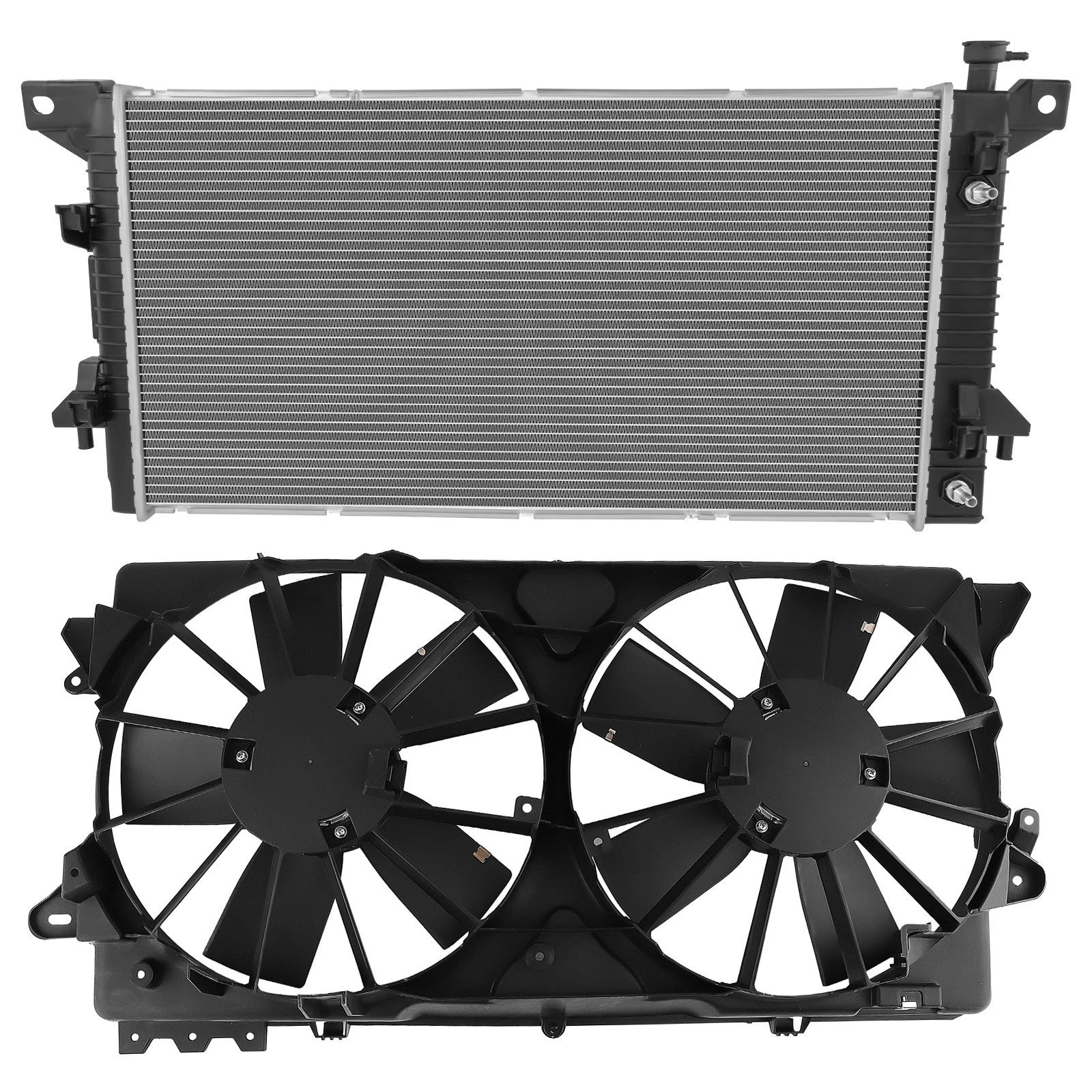 Radiator and Coolant Fan for Ford Expedition F150 V8 (2010–2013)