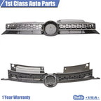 Grille with Chrome Trim for VW MK6 Golf/GTI/Jetta Sportwagen (2010–2014)