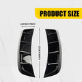 2pcs Glossy Black Side Fender Air Vents for Universal EV (No Specific Years)