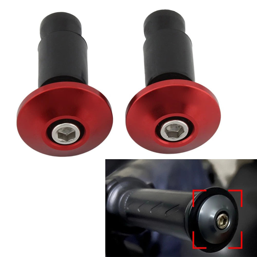 Handlebar Grips Cap Plugs for Motor Dirt Bike 7/8" 22MM (Fits )