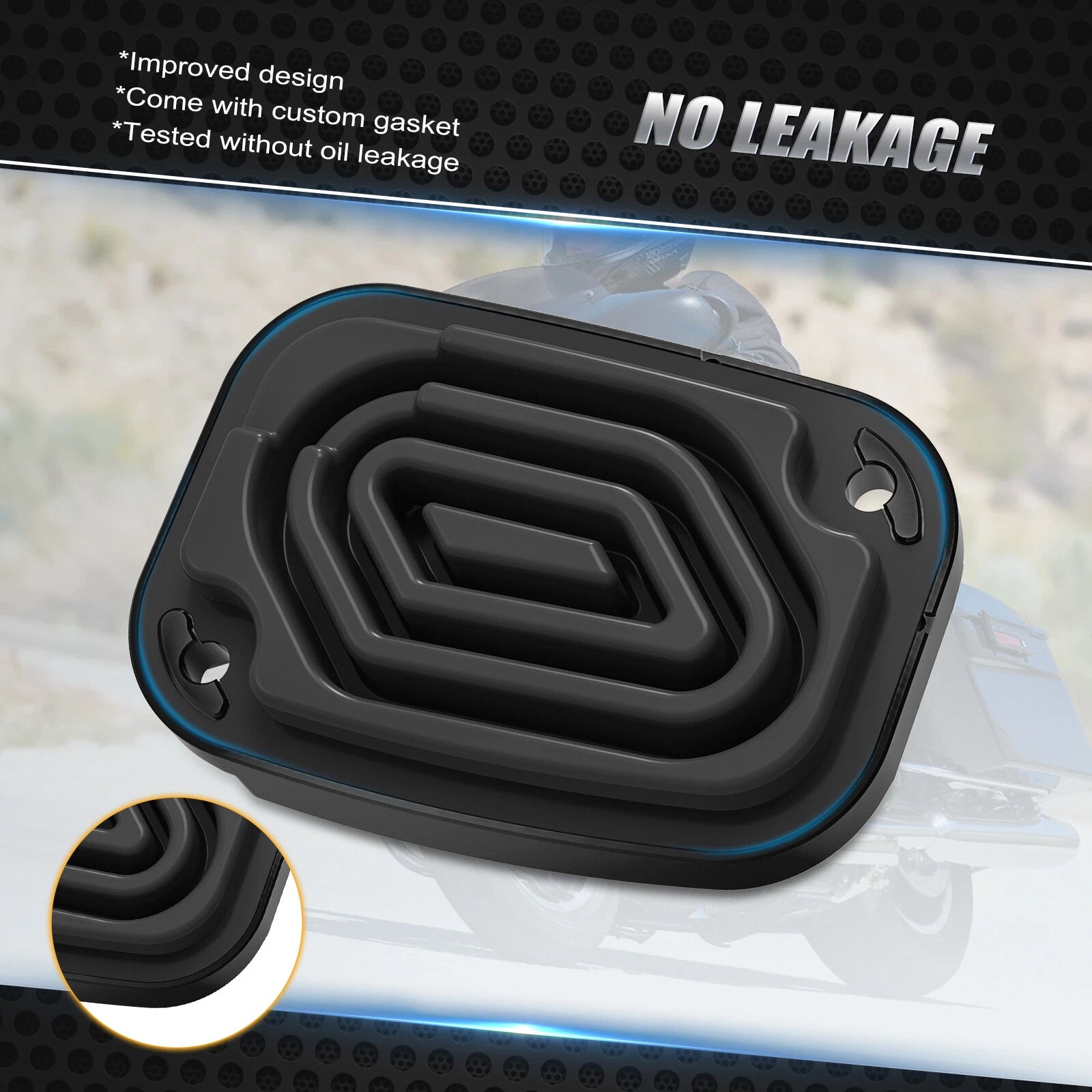 Brake & Clutch Reservoir Cover for Harley Electra Glide FLHT FLHTP (2019–2020)