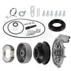Rear Brake Drum Hub Plate Cover Seal Kit for Honda Rancher TRX350 TRX400 (2000–2006)