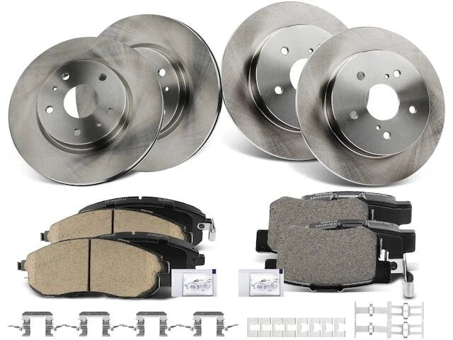 Brake Pad and Rotor Kit for Suzuki SX4 Crossover (2012) MJ547VM