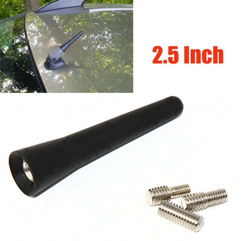 Short Car Antenna for Toyota Chevy Ford (Universal Replacement)