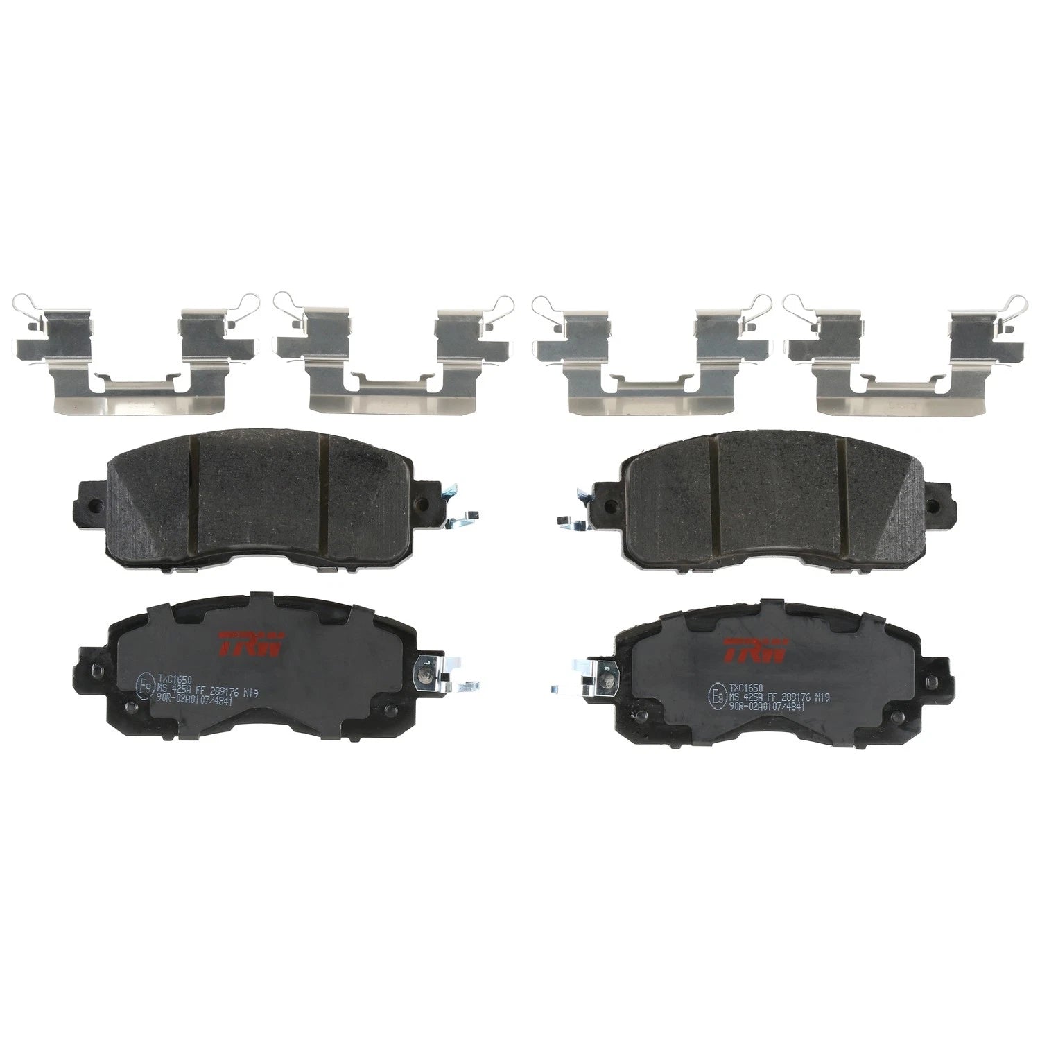 Set of 4 Disc Brake Pads for Nissan Altima (2013–2020)