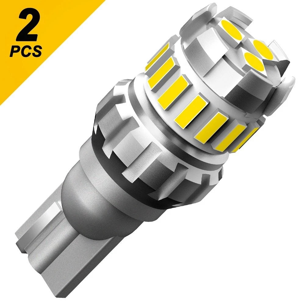 2X AUXITO T15 921 LED Backup Reverse Light Bulb 2400LM Error Free
