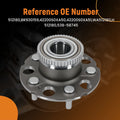 Rear Wheel Bearing Hub for Honda Odyssey/Isuzu Oasis (1999–2004) 53858745