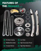 Timing Chain Kit for Mazda 3 6 CX-7 2.3L L4 Turbo (2007–2013)