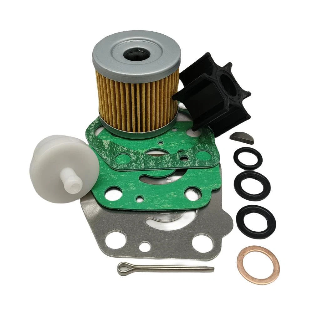Maintenance Kit for Suzuki Outboard DF 9.9 15 HP (17400-94810, 16510-45H10)