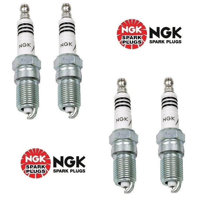 Set of 4 NGK Iridium Spark Plugs TR55IX for Ford GM (Pre-Gapped)