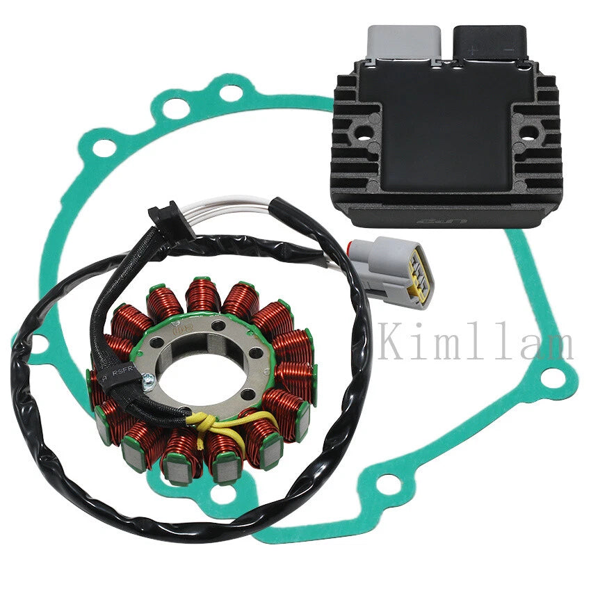 Stator Coil, Rectifier, Gasket for Kawasaki Ninja ZX10R (2008–2010) 21003-0072