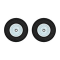Flat Free Wheel with Bearings for Zero Turn Mowers (13x6.50-6)