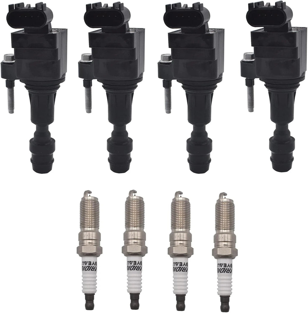 4Pcs Ignition Coil Pack for Buick Chevrolet Equinox Malibu (UF491) (2010–2016)