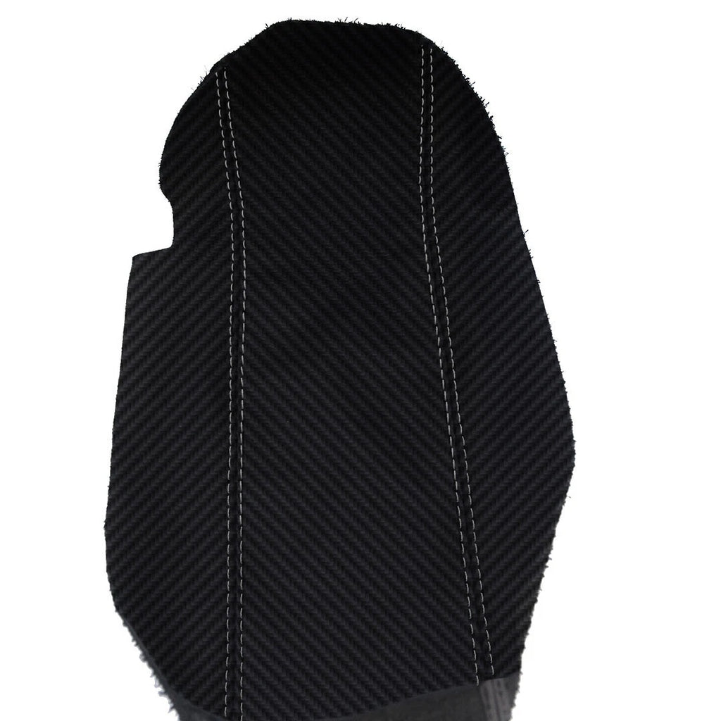 Console Armrest Cover for Dodge Dakota (2008–2011) PVC Carbon Gray Stitch