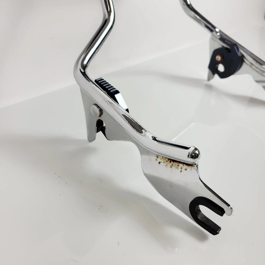 Chrome Sissy Bar Passenger Backrest for Harley-Davidson Touring (2009–2023)