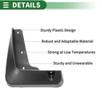 Mud Flap Splash Guard Set for Lexus ES350 Base Sedan (2013-2018)