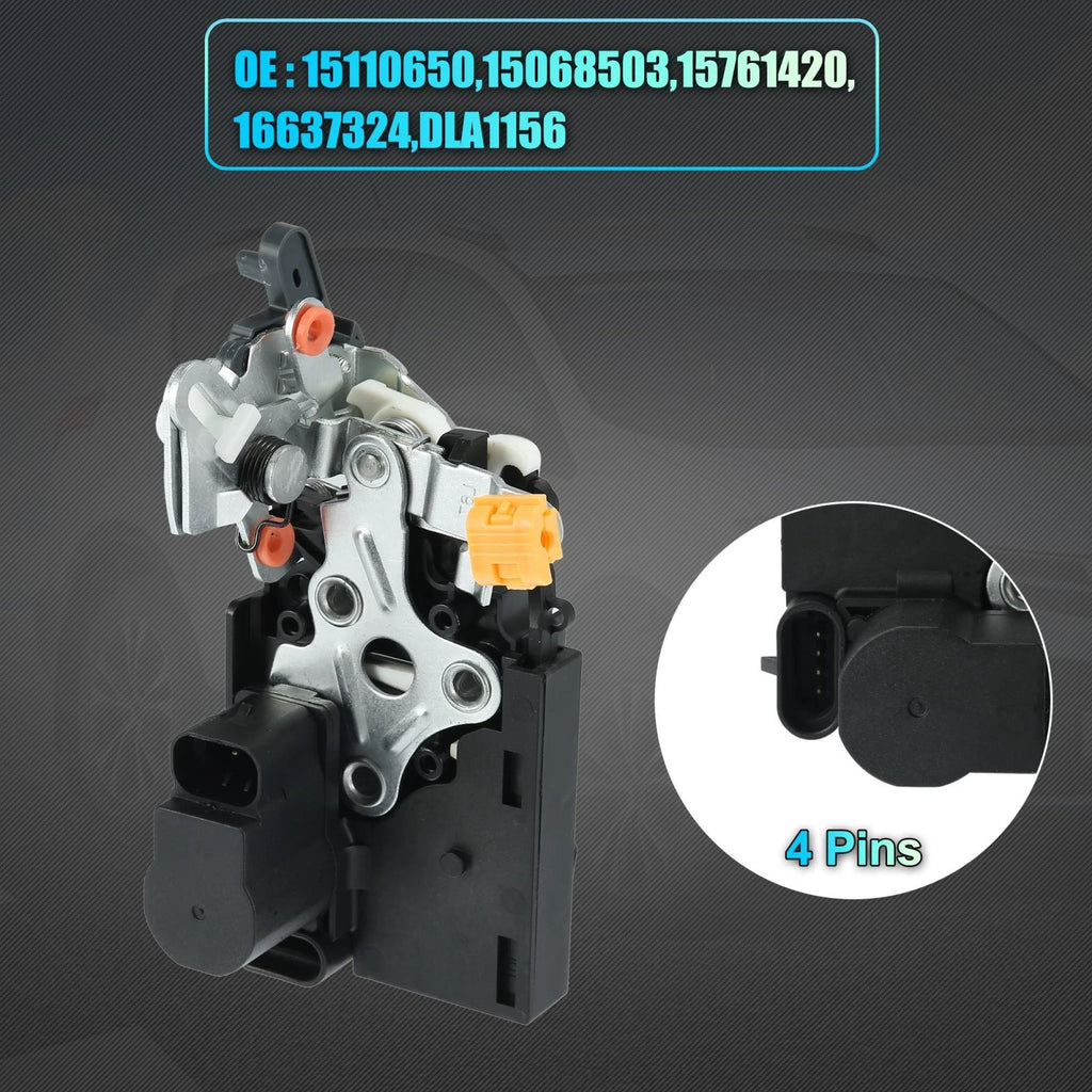 Car Door Lock Latch Actuator for Cadillac Chevy GMC (15110650, 15761420)