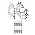 Denso Wire Set & 8 U-Groove Spark Plugs for Ford 5.0L V8 (1990–1995)