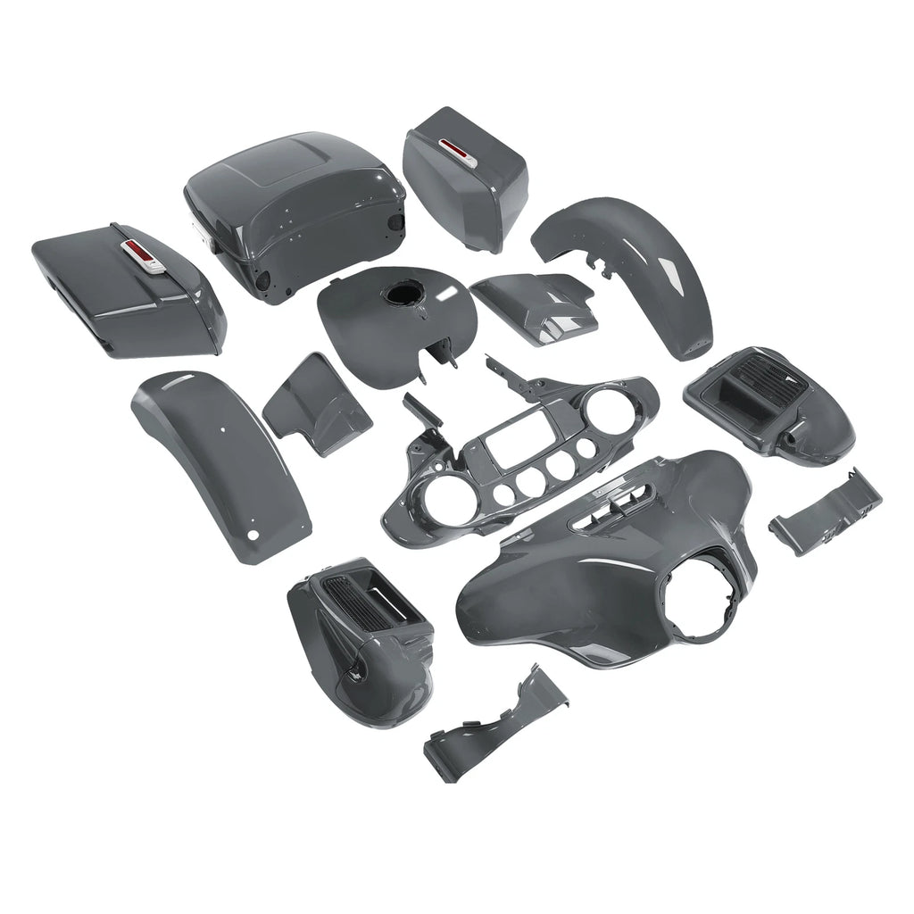 Fairings Bodywork for Harley Electra Glide Ultra Limited (2014–2024) Gunship Gray