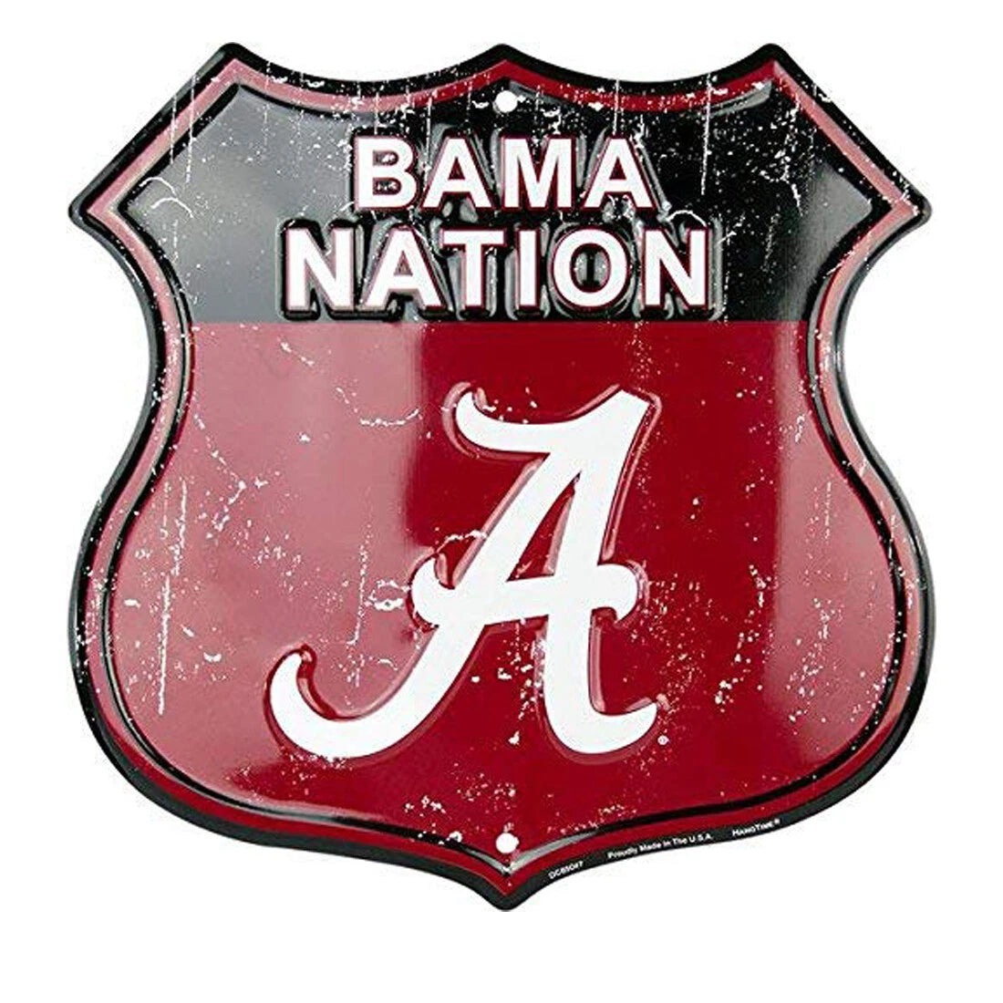 12" X 12" Metal Sign for University of Alabama