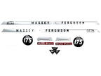 Bonnet Decal Set for Massey Ferguson 175