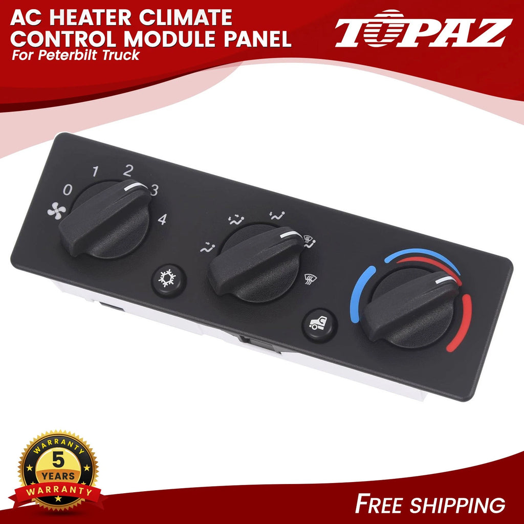 AC Heater Climate Control Module for Peterbilt Truck (2008–2015)