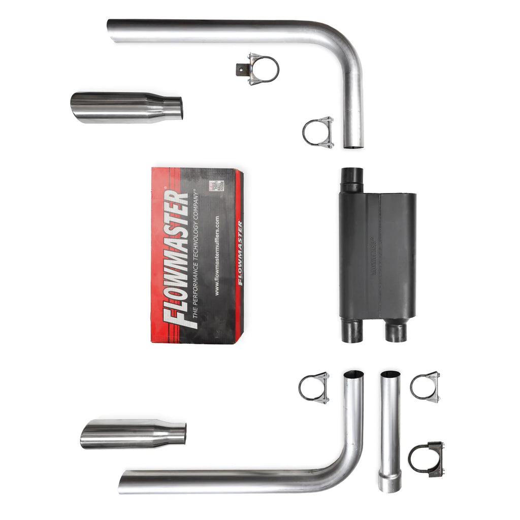 Exhaust System for Camaro Firebird (1982–1992) with Flowmaster Tip