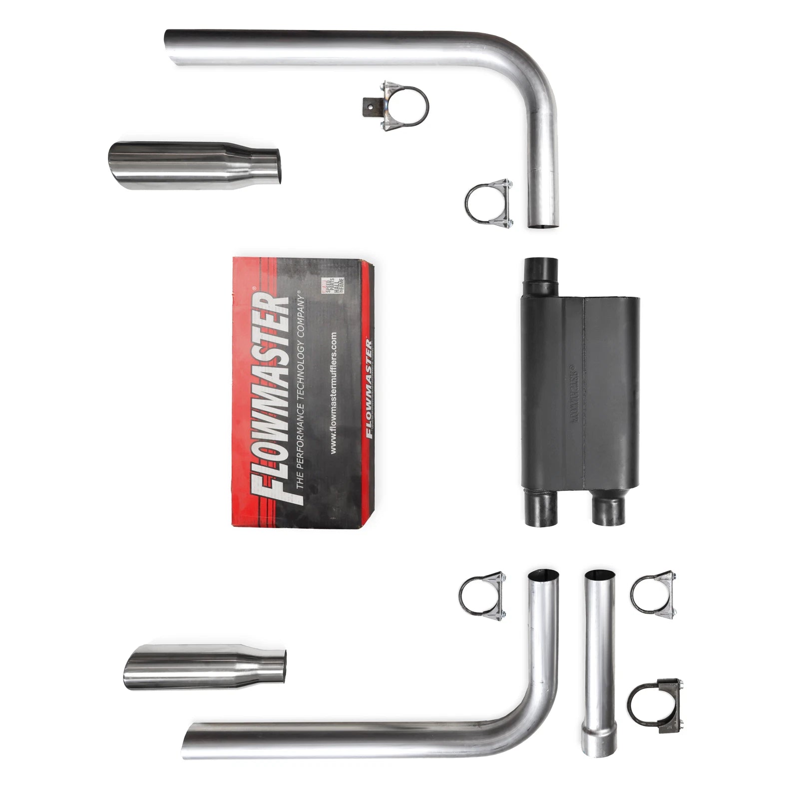 Exhaust System for Camaro Firebird (1982–1992) with Flowmaster Tip