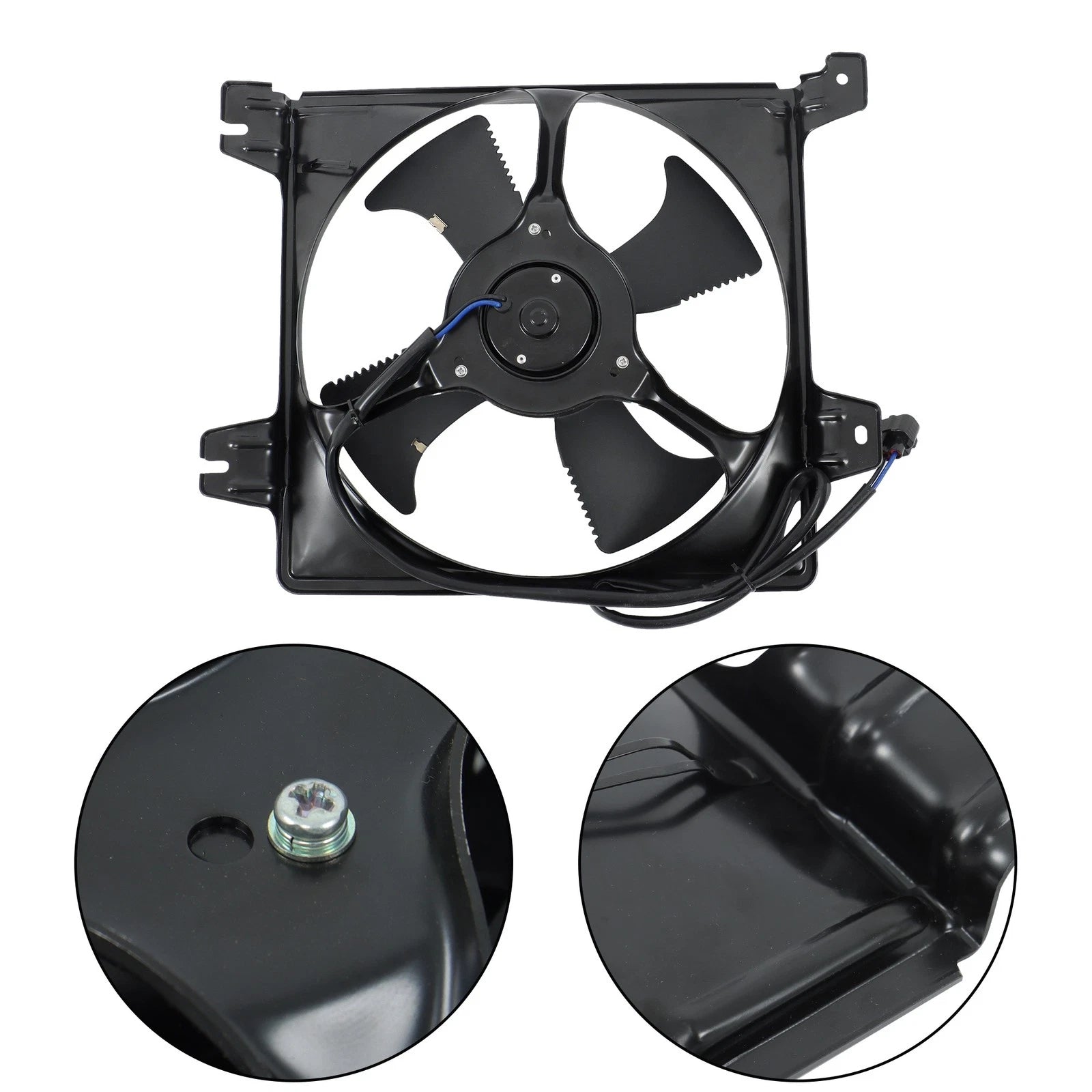 A/C Condenser Fan Assembly with Shroud for Mitsubishi Galant (1999–2004)