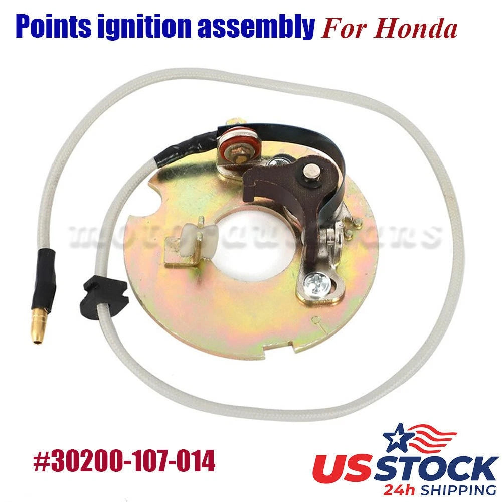 Points Plate Assembly 30200-107-014 for Honda CB100 CB125 CL125 XL250 SL125 CT90 (1970–1980)