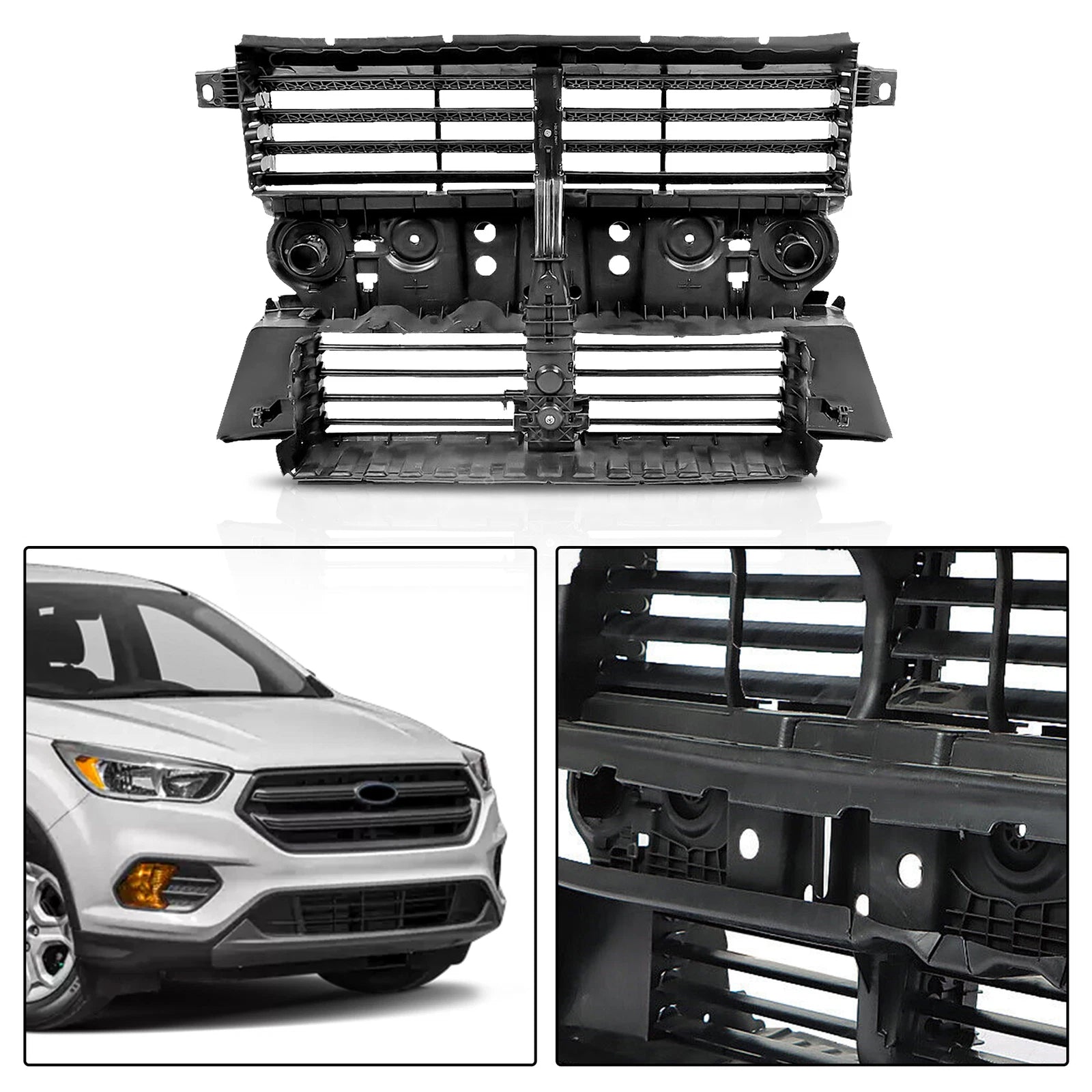 Front Radiator Grille Shutter for Ford Escape (2017–2018) GV4Z8475B