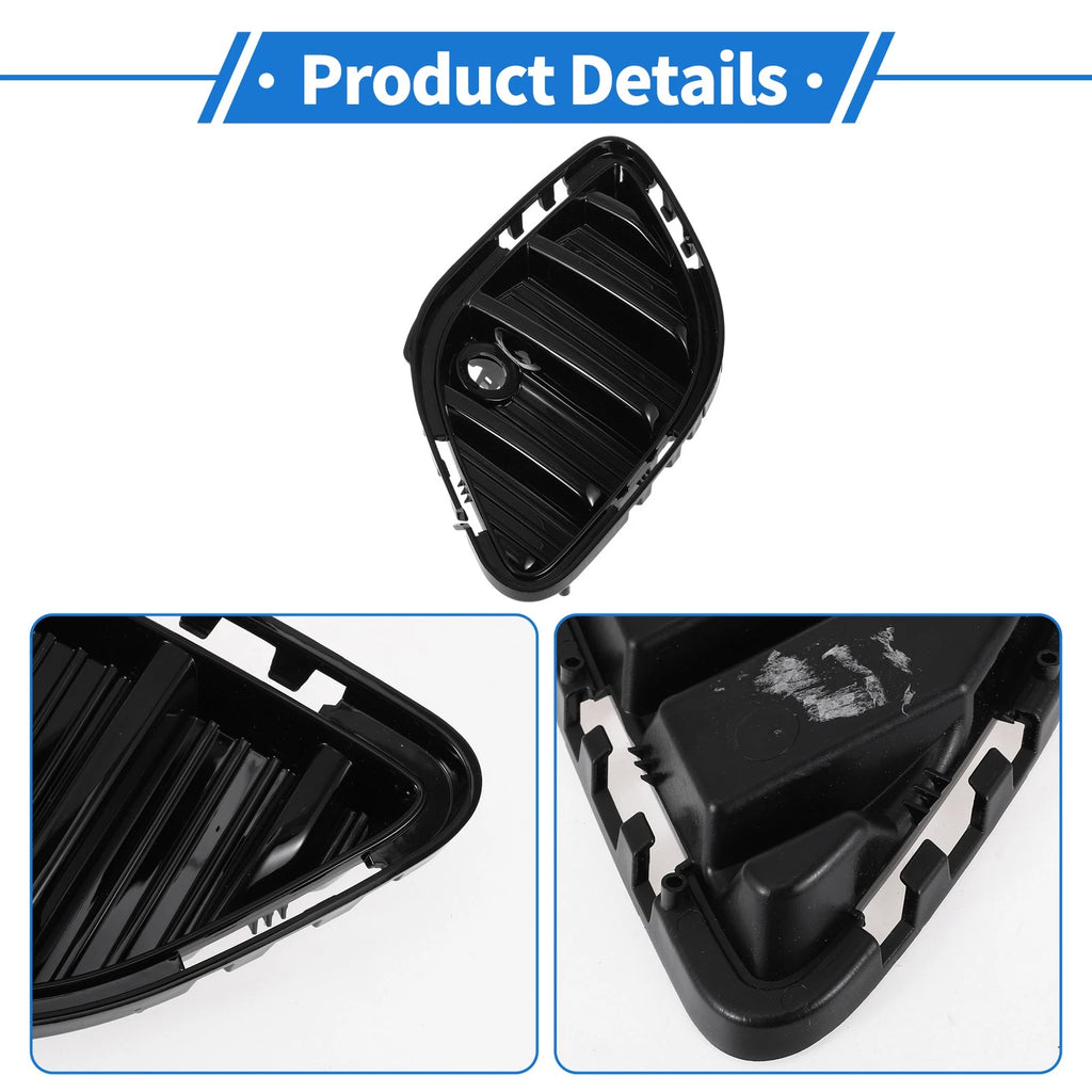 1 Pc Fog Light Grill for Buick Envision (2021–2023) No. 84934332 Black