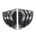 Plastic Vent Window Scoop Louver Cover Trim for Honda Civic Sedan (2006-2011)