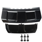 Black Front and Rear Bumper Skid Plate Trim Cover for Range Rover Sport (2014–2017)