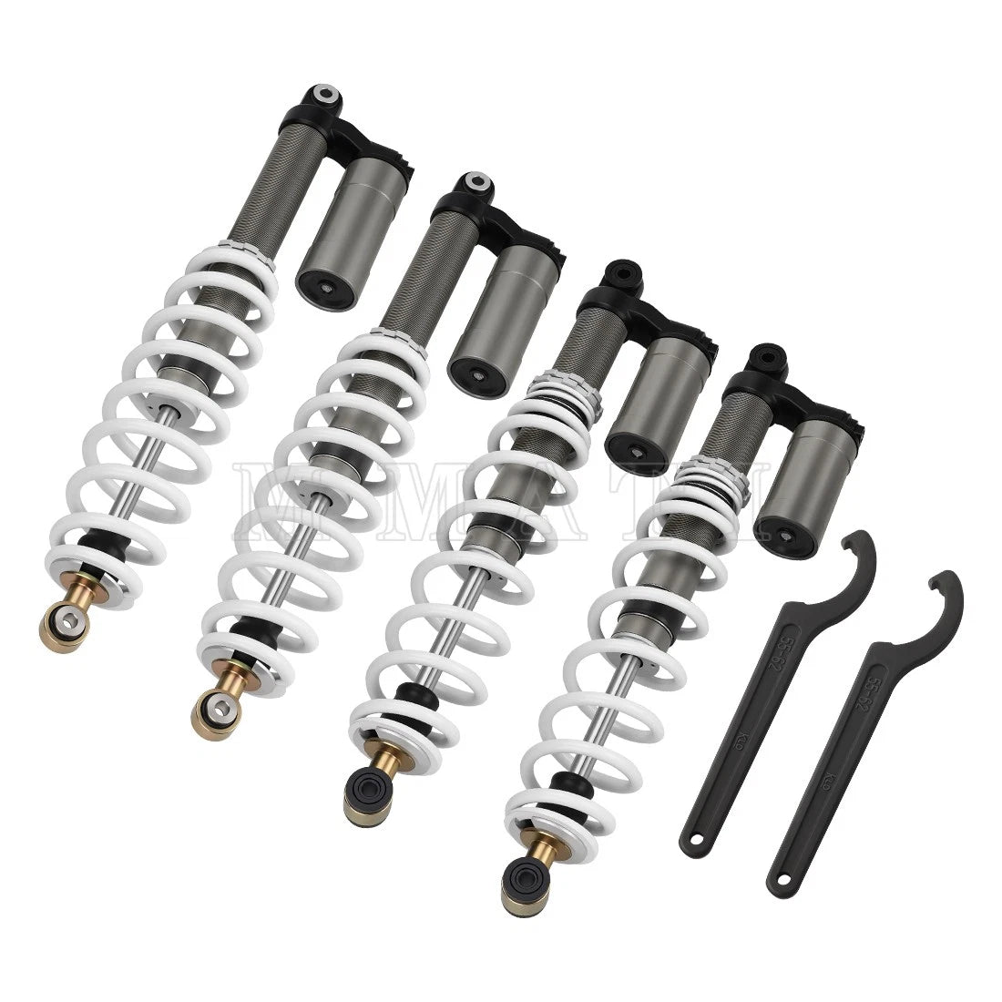 Set of 2 Air Shock Absorbers for Polaris RZR S 800 EFI (2009–2012)