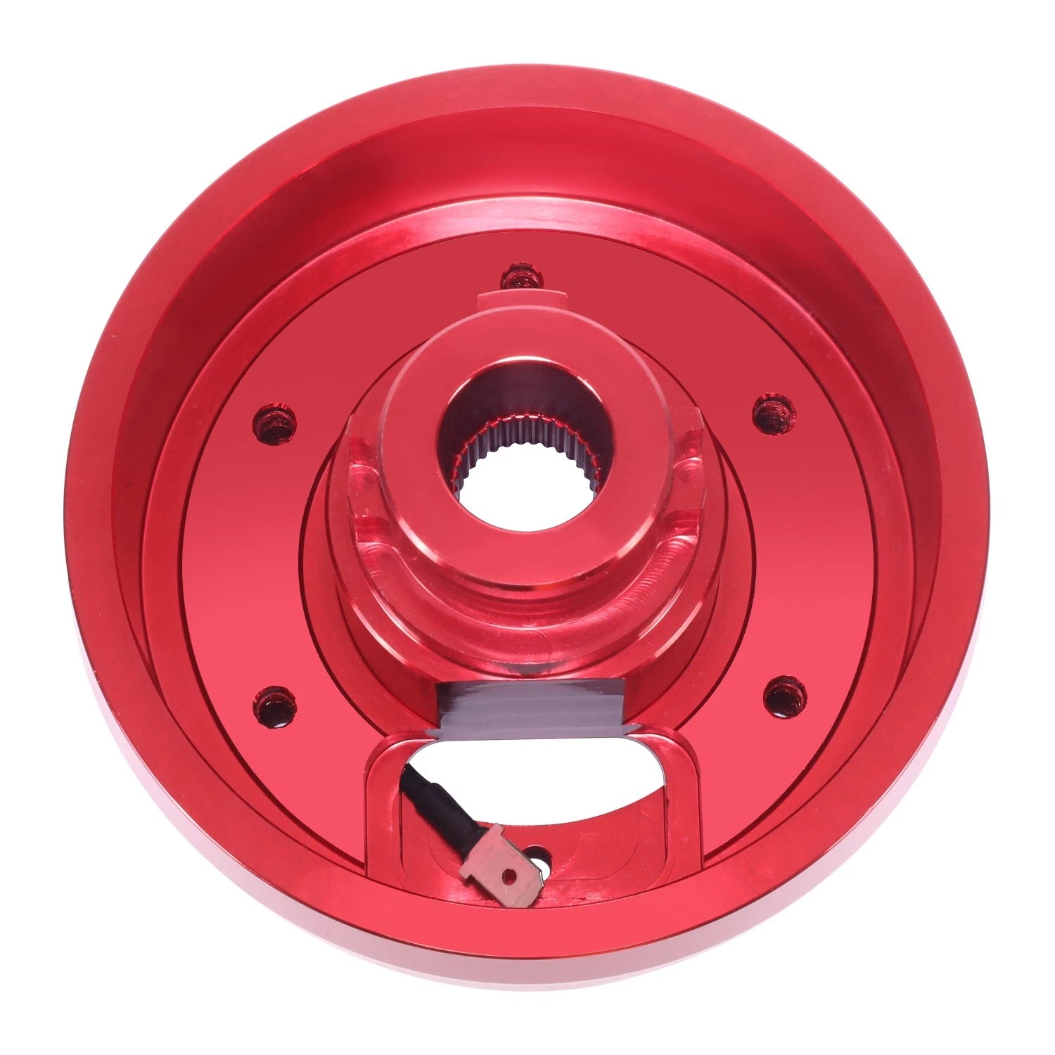 NRG Red Steering Wheel Hub Adapter for Scion BR-Z, Toyota Camry, Lexus (2013–2020)