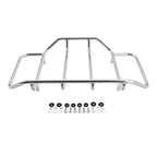 Chrome Luggage Top Rack for Harley Touring Road King Street Glide (2009-2023)
