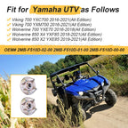 2X Front/Rear Wheel Hubs for Yamaha YXC700 YXM700 Viking VI (2016–2021)