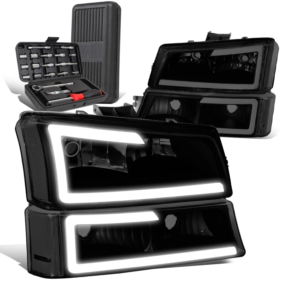 LED Headlight Bumper Lamp for Chevy Avalanche (2003–2007)