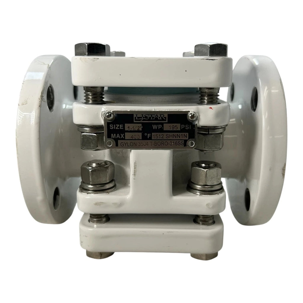 Flanged Borosilicate Sight Glass Assembly for LJ Star GYLON (3504-T-BORO-316SS)