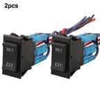 6 Pin Momentary Rocker Switch for RV Power Reverse Polarity Control