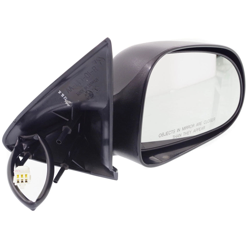 Power Mirror for Dodge Dakota (1997–2000) Passenger Side Textured Black