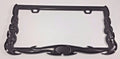 License Plate Frame Holder Black Metal for All Car Truck SUV