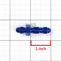 3AN Male Thread Straight Bulkhead Flare Fitting for Universal