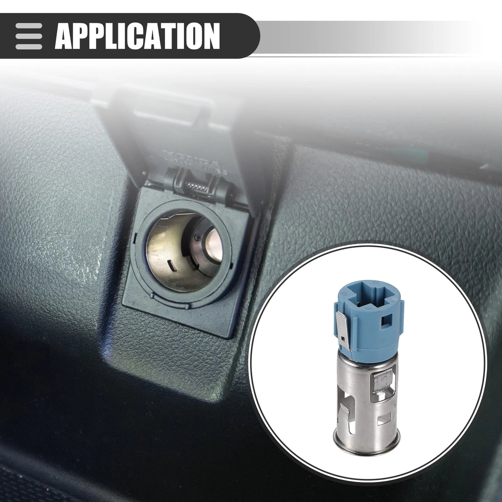 Cigarette Lighter Socket for Dodge Ram, Jeep, Chrysler (2002–2023)
